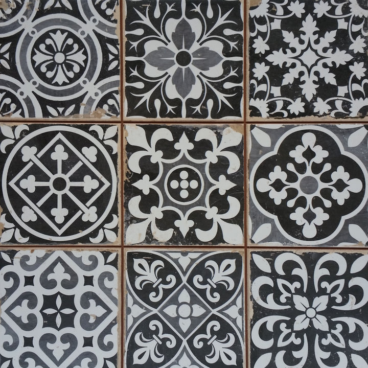 Carrelage patchwork oriental 33x33 cm – pour murs et sols