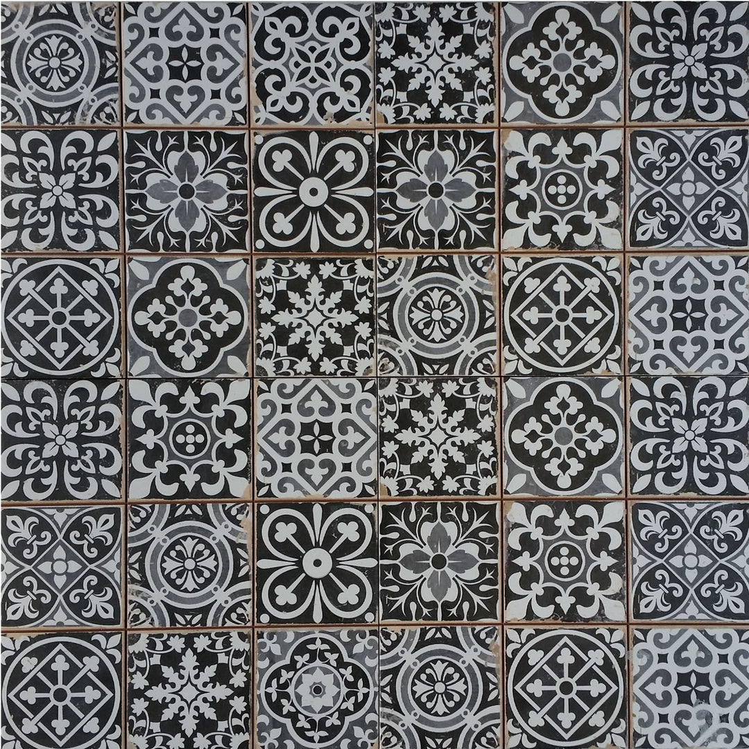 Carrelage patchwork oriental 33x33 cm – pour murs et sols