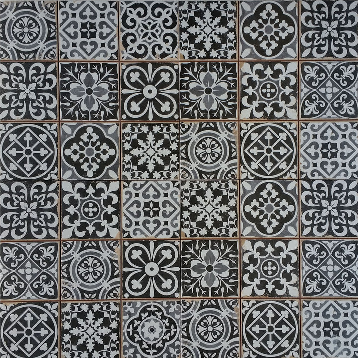 Carrelage patchwork oriental 33x33 cm – pour murs et sols