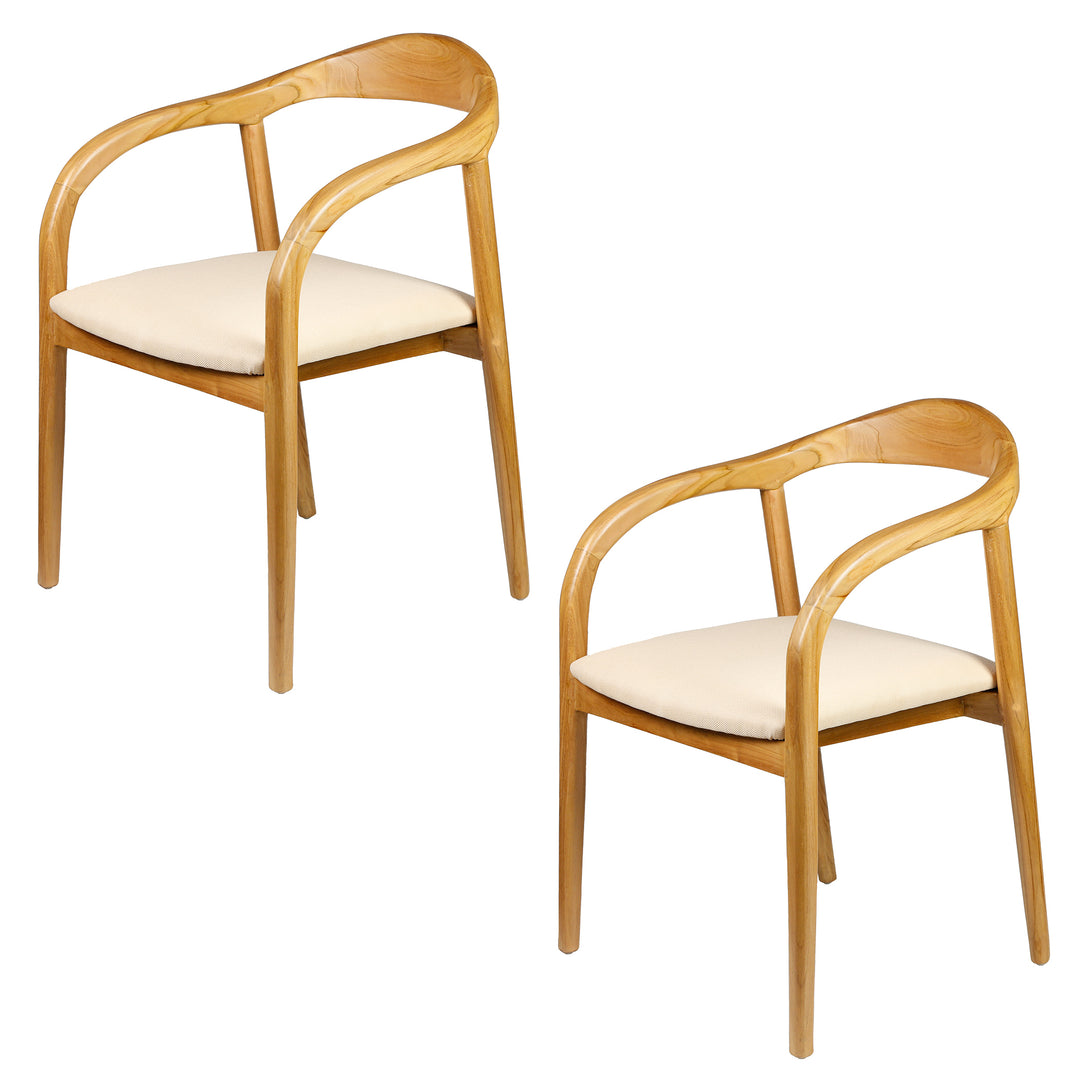 Chaise de salle à manger rembourrée
