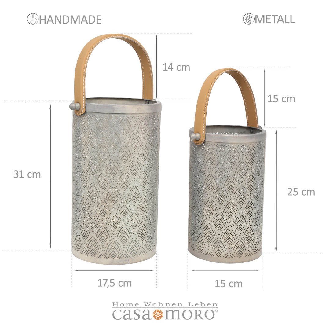 Lanternes lot de 2 Benno