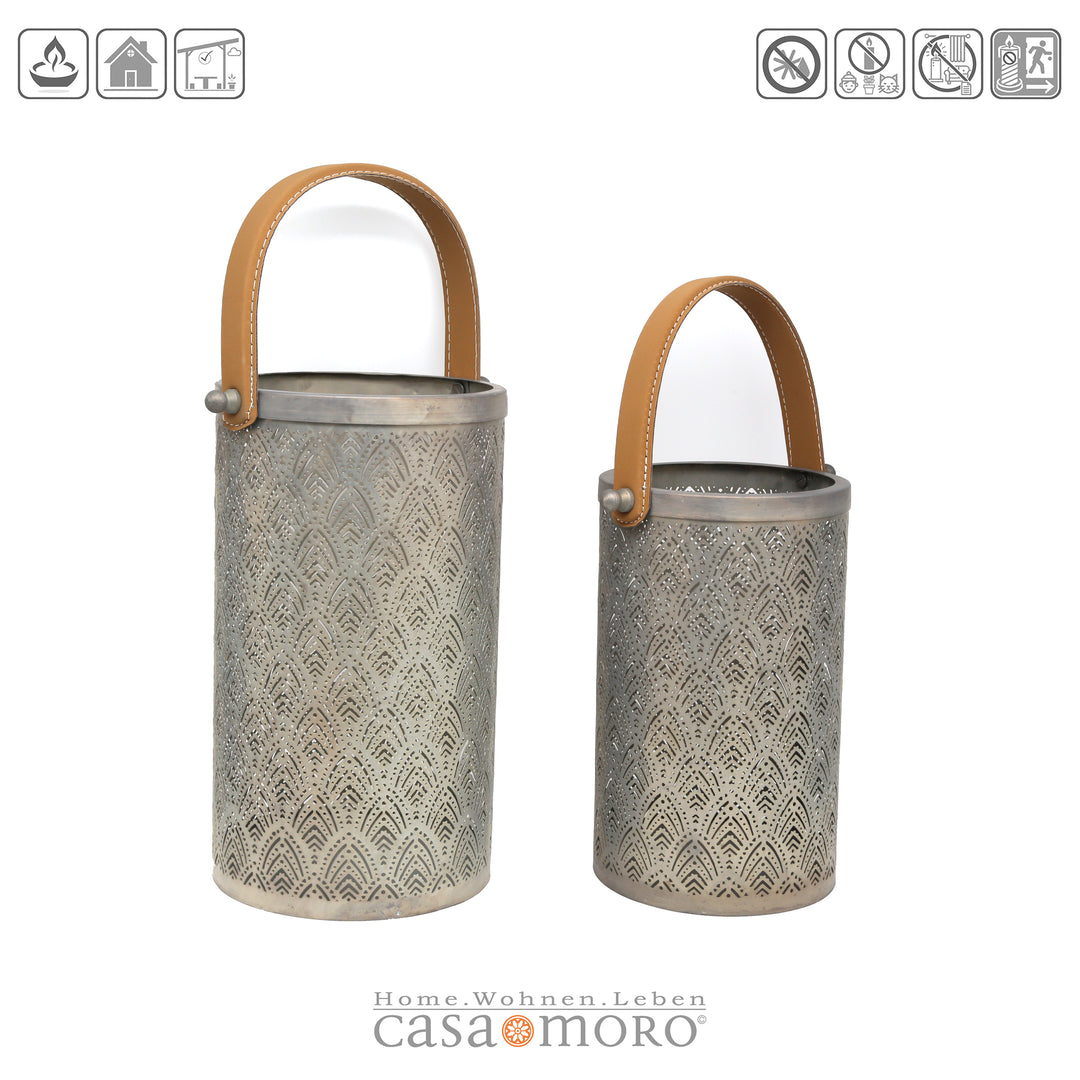 Lanternes lot de 2 Benno