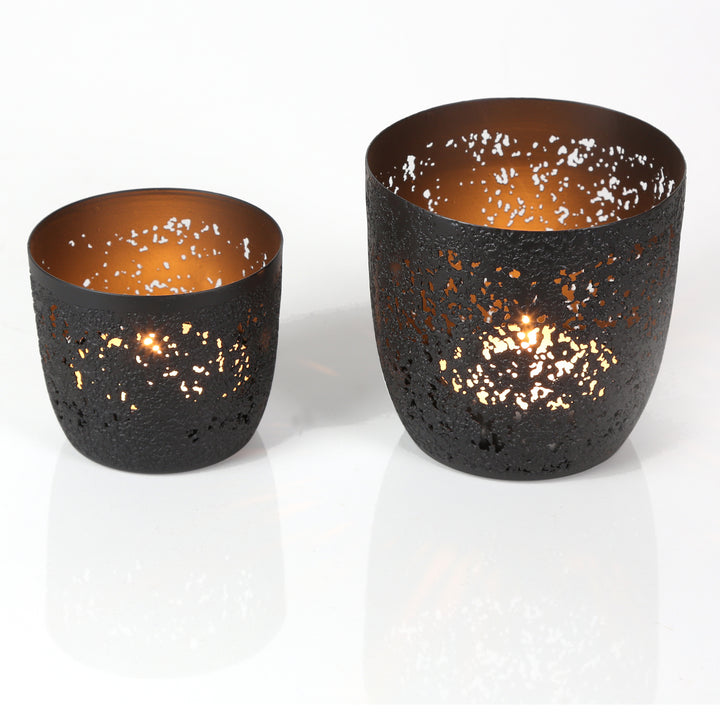 Set of 2 tealight holders Noan