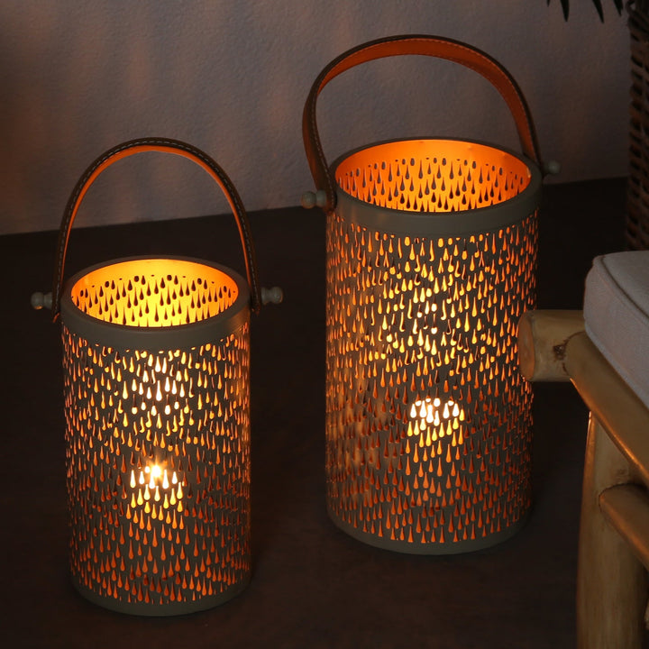 Lot de 2 lanternes Nora