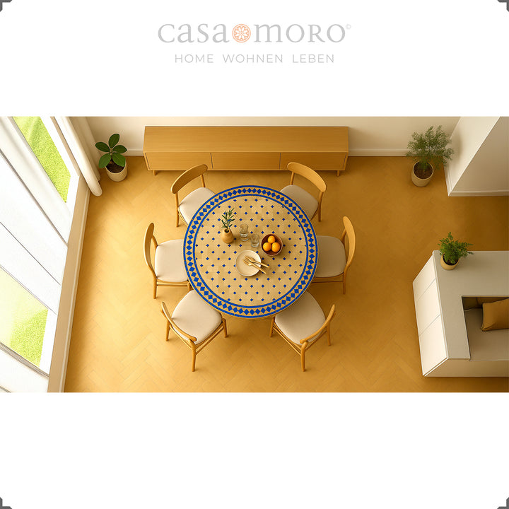 Table de jardin ronde 120cm