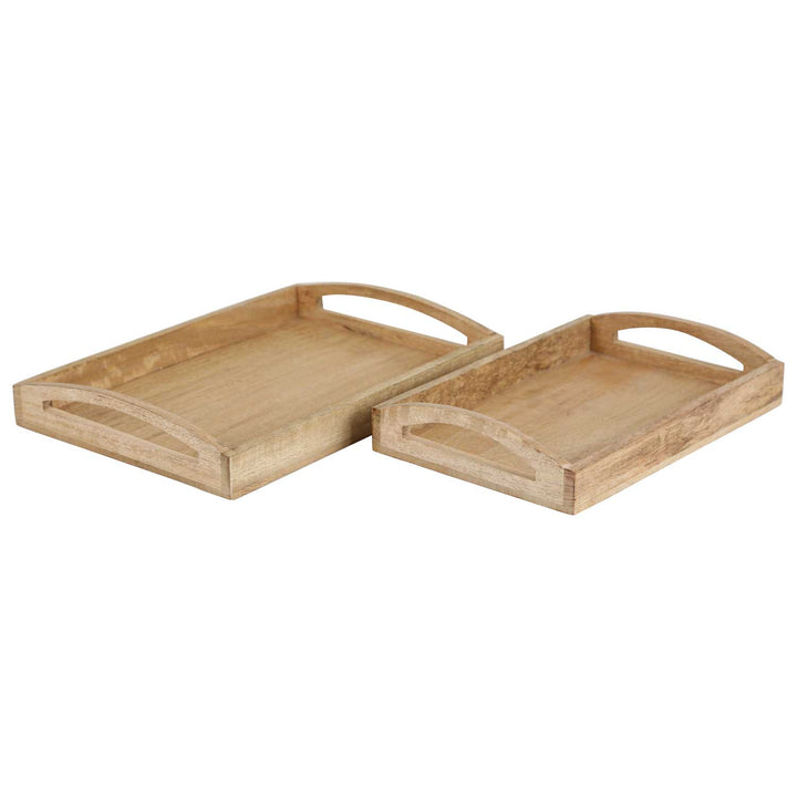 Wooden tray HTB2 set of 2