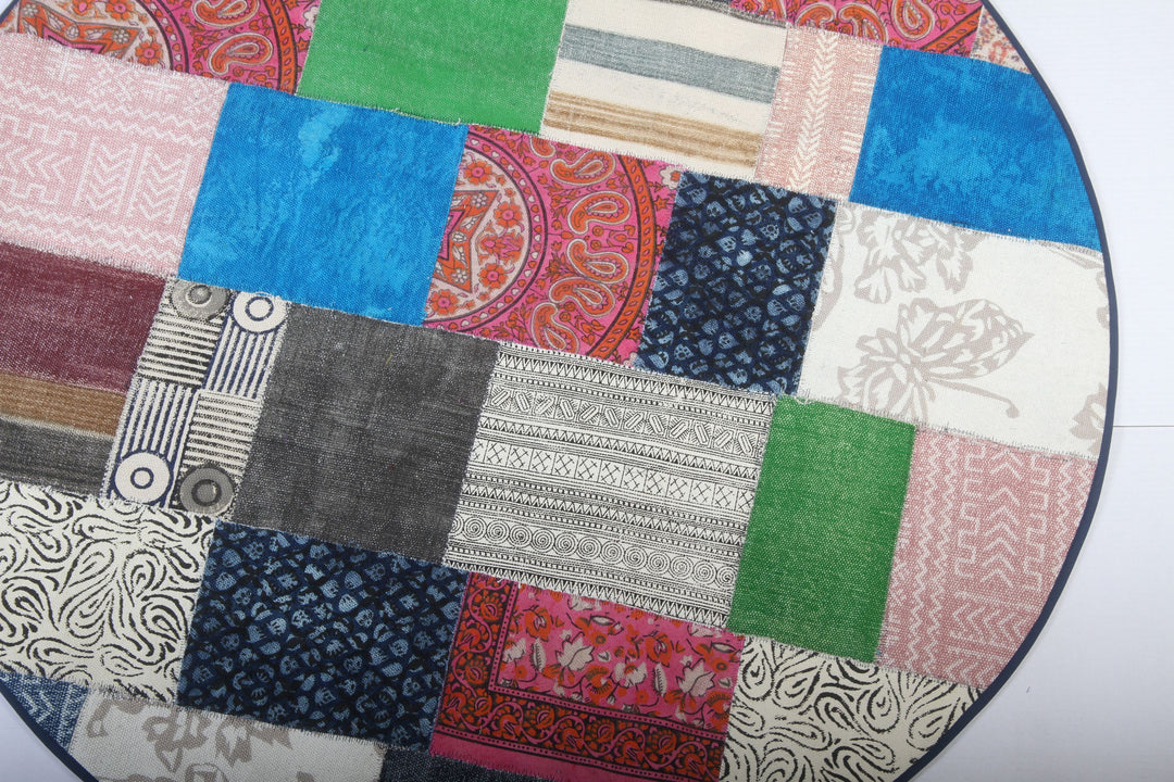 Tapis patchwork oriental Harleen D150