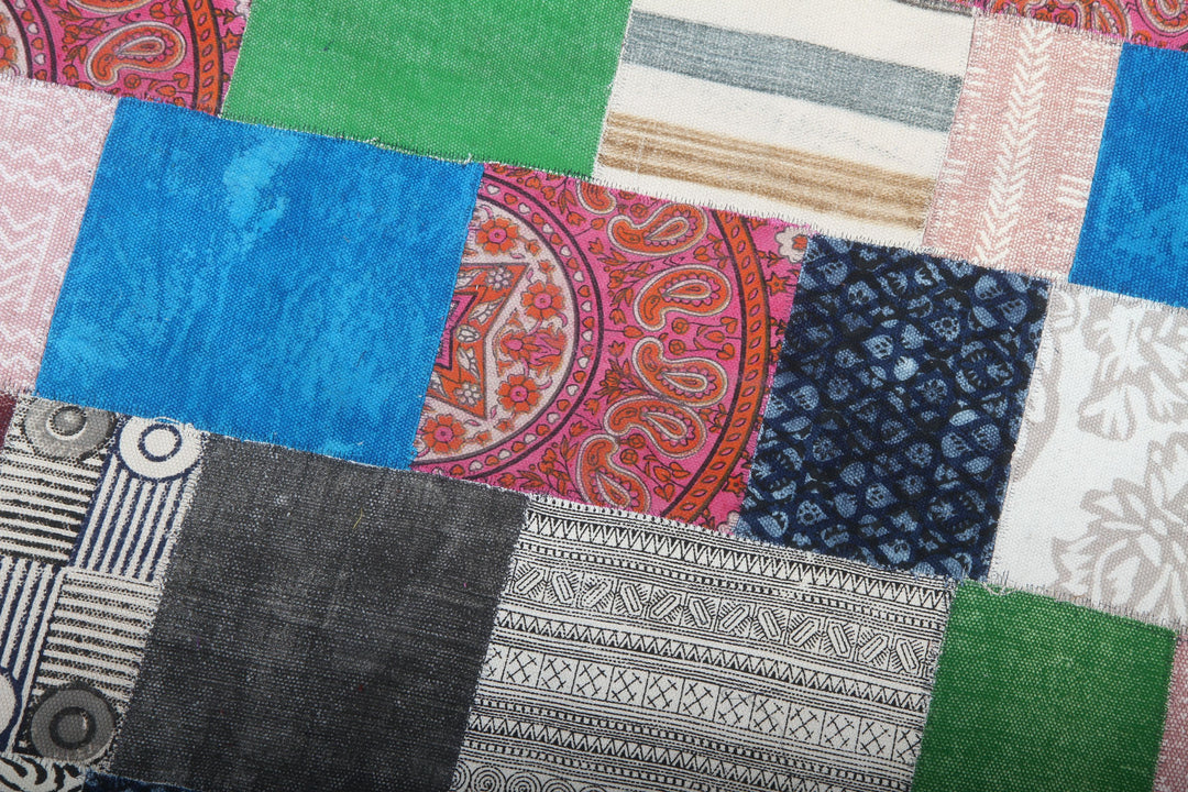 Tapis patchwork oriental Harleen D150