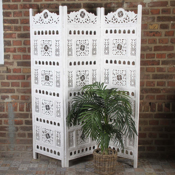 Paravent indien en bois Ramez