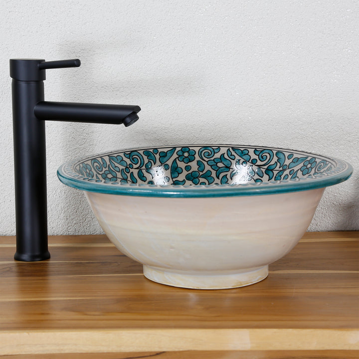 Aufsatzwaschbecken Rund 40 cm