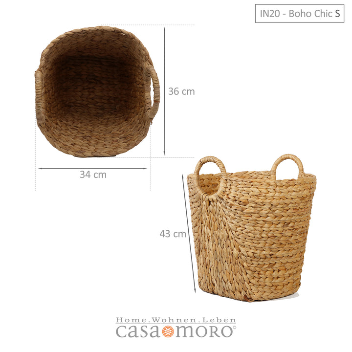 Sac panier Boho Chic S
