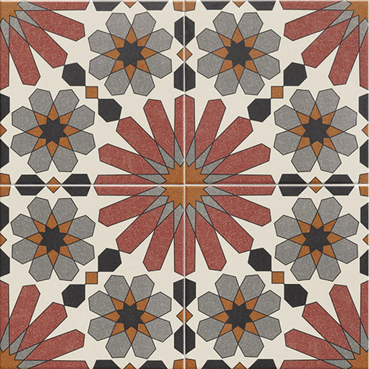 Marokkanische Fliesen 20x20 cm – Multicolor