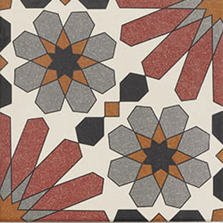 Marokkanische Fliesen 20x20 cm – Multicolor