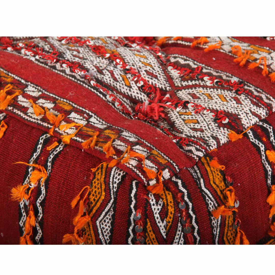 Coussin d'assise marocain kilim