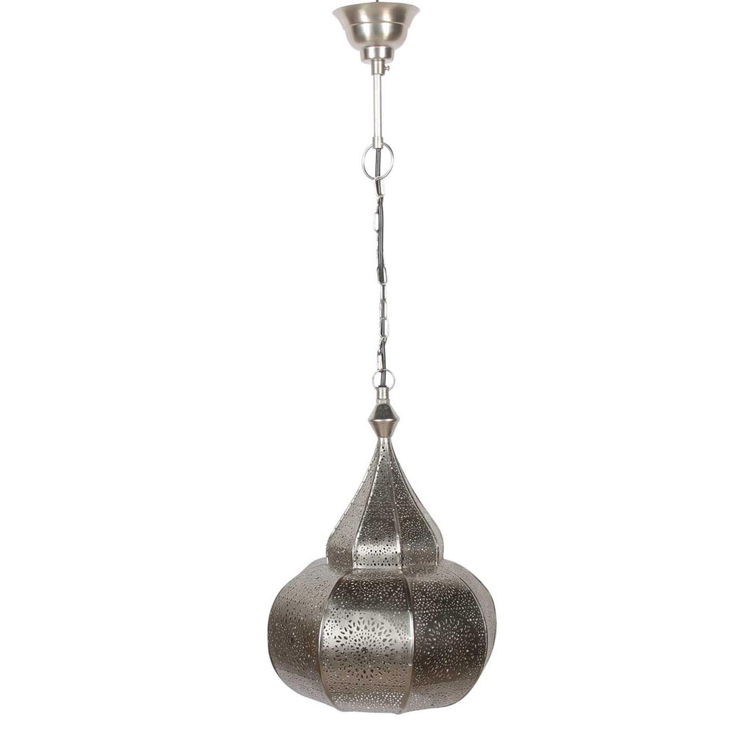 Lampe orientale Layoune argent