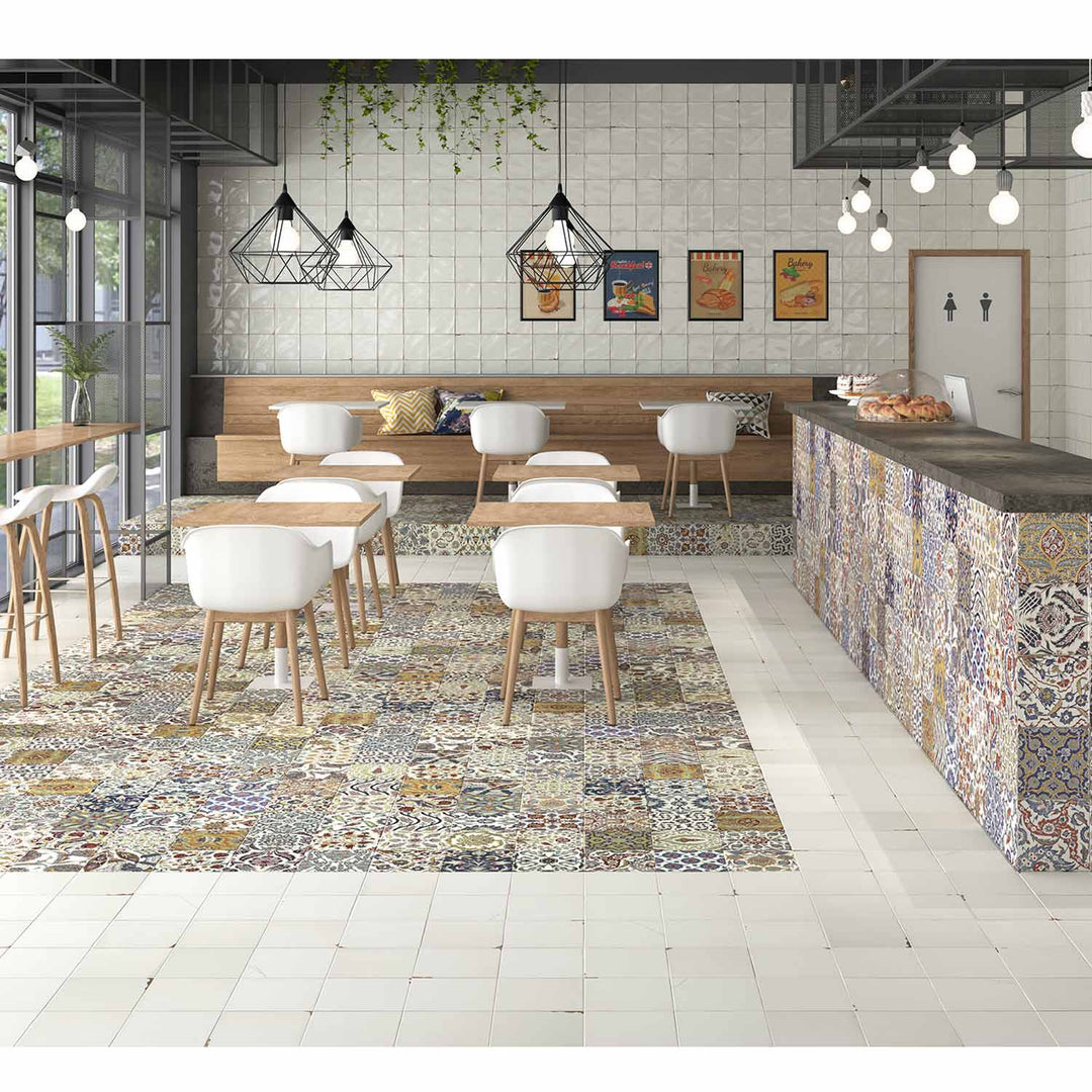 Carrelage Mural Patchwork Oriental – 59,2x20cm Mat