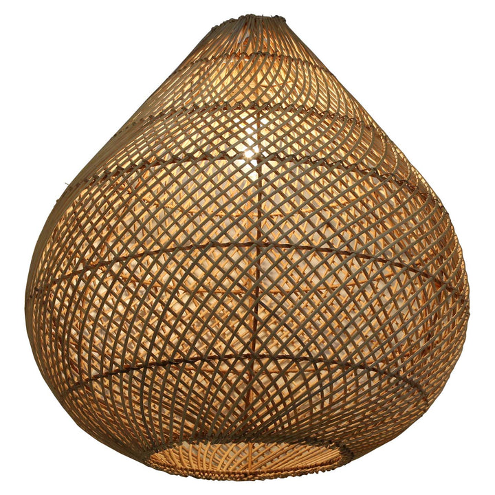 Rattan pendant light Majene