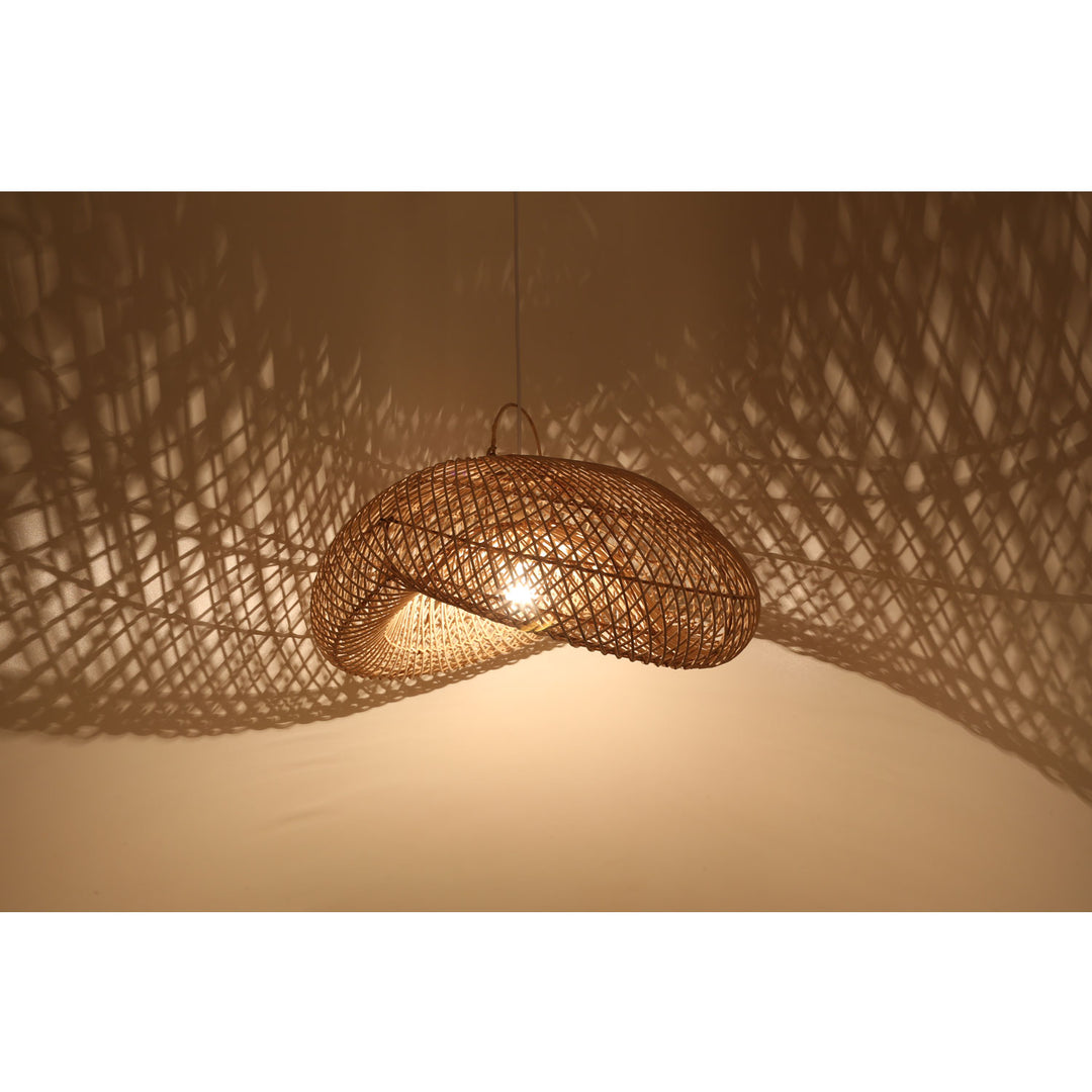 Lampe en rotin Luna