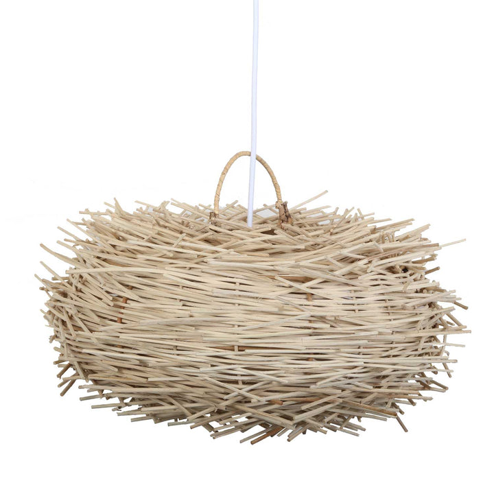 Lampe en rotin Mia