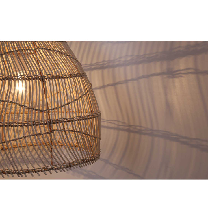 Lampe en rotin Nora