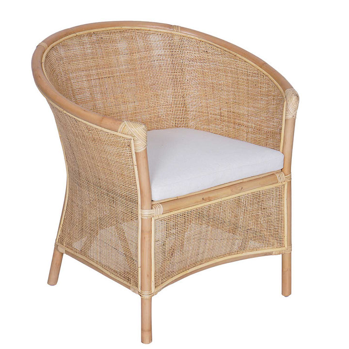 Fauteuil en rotin Sumatra naturel