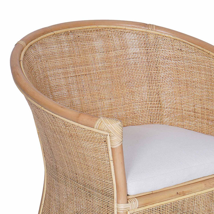 Fauteuil en rotin Sumatra naturel