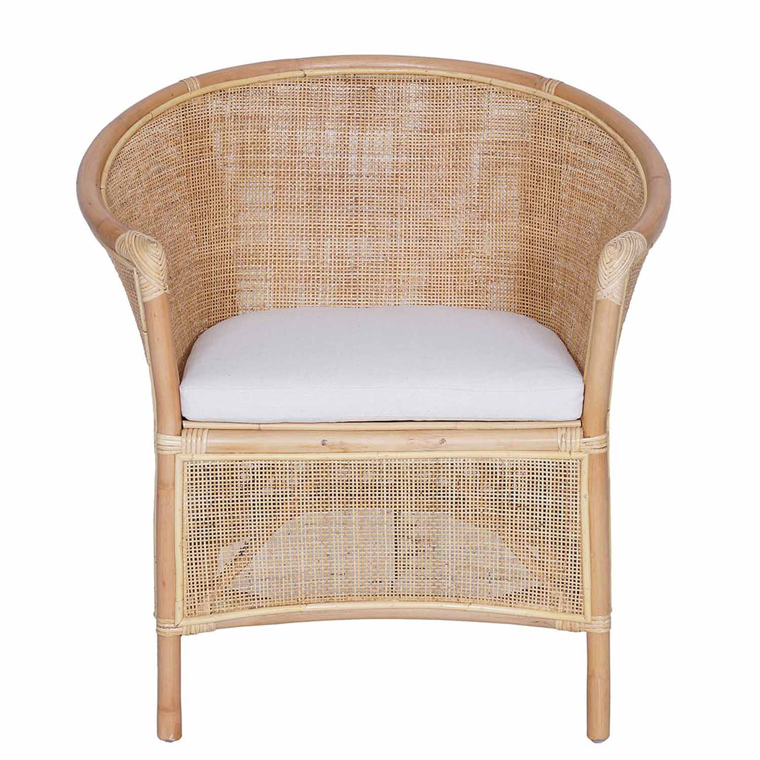 Fauteuil en rotin Sumatra naturel