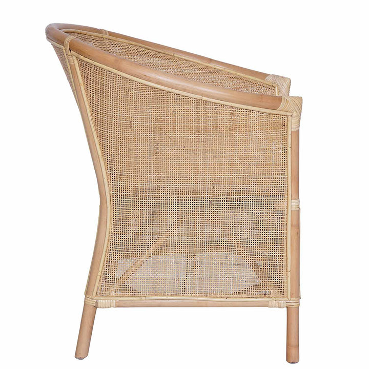 Fauteuil en rotin Sumatra naturel