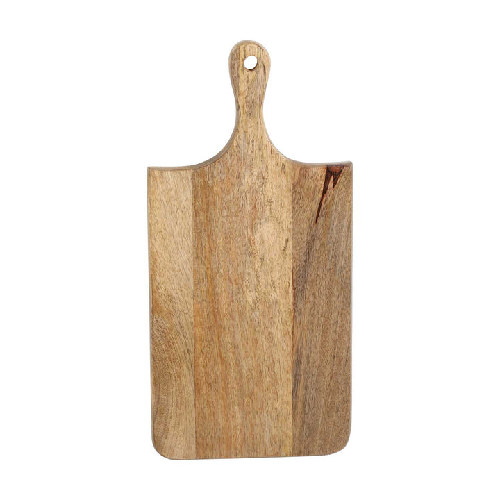 Wooden serving board 42cm wide with handle