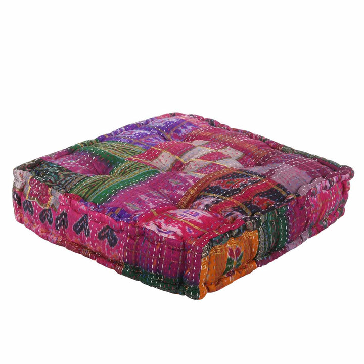 Coussin patchwork Kanthara