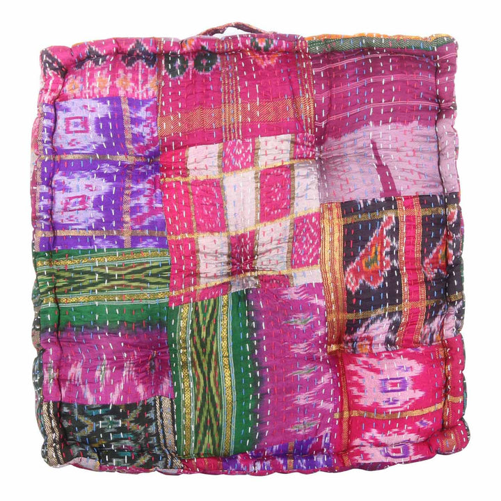 Coussin patchwork Kanthara