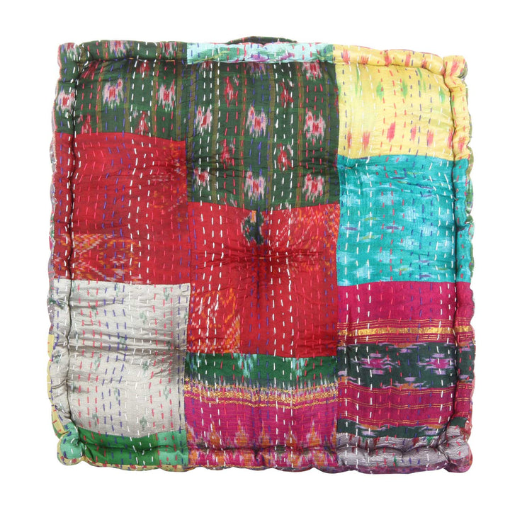 Coussin patchwork Kanthara