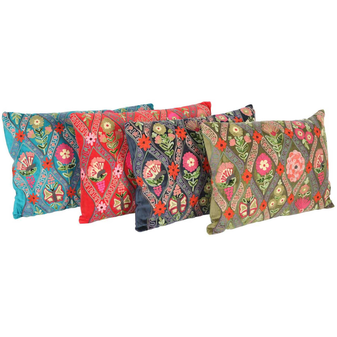 Coussin décoratif Jolina brodé