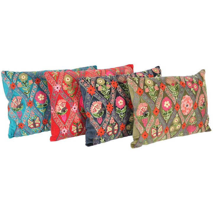 Coussin décoratif Jolina brodé