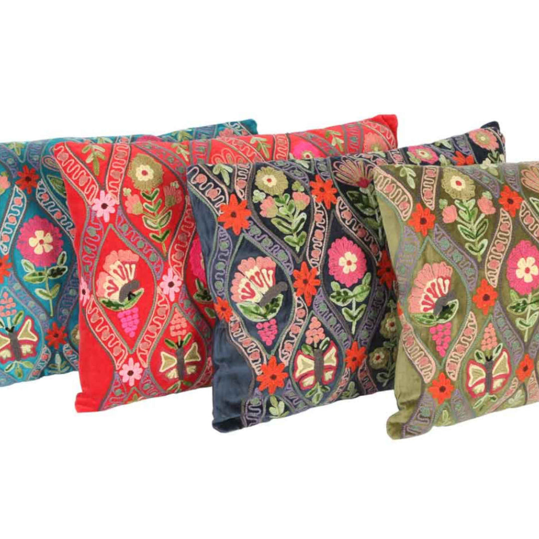Coussin décoratif Jolina brodé