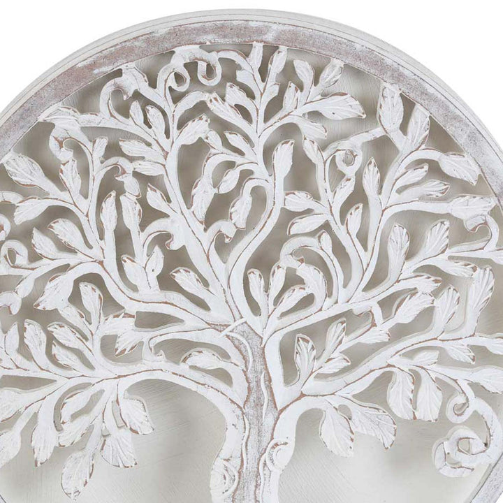 Mandala indien en bois Hadaya