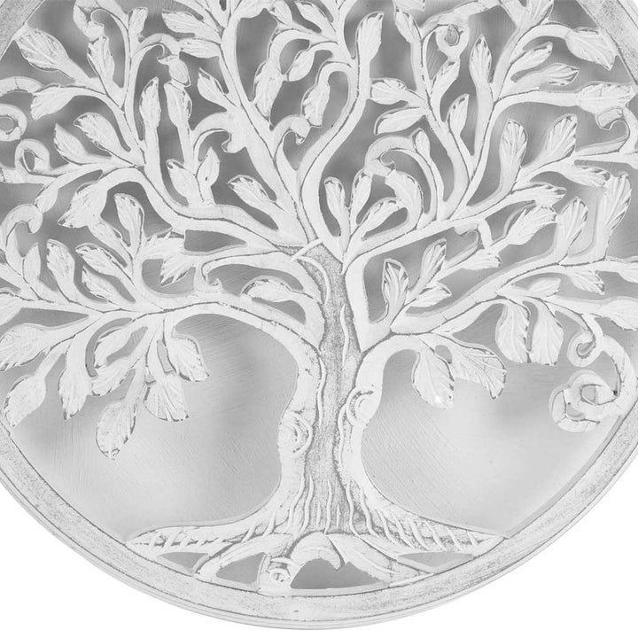 Mandala indien en bois Hadaya