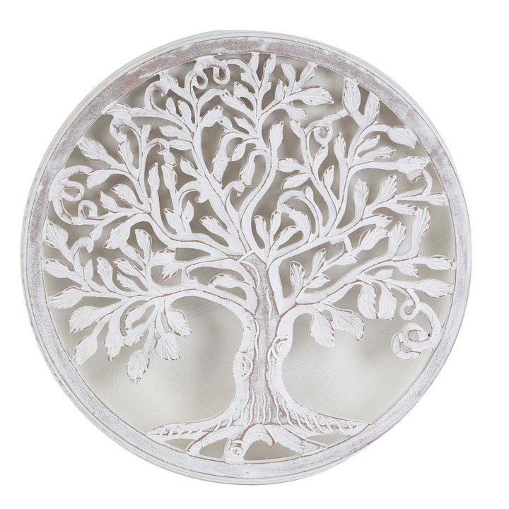 Mandala indien en bois Hadaya