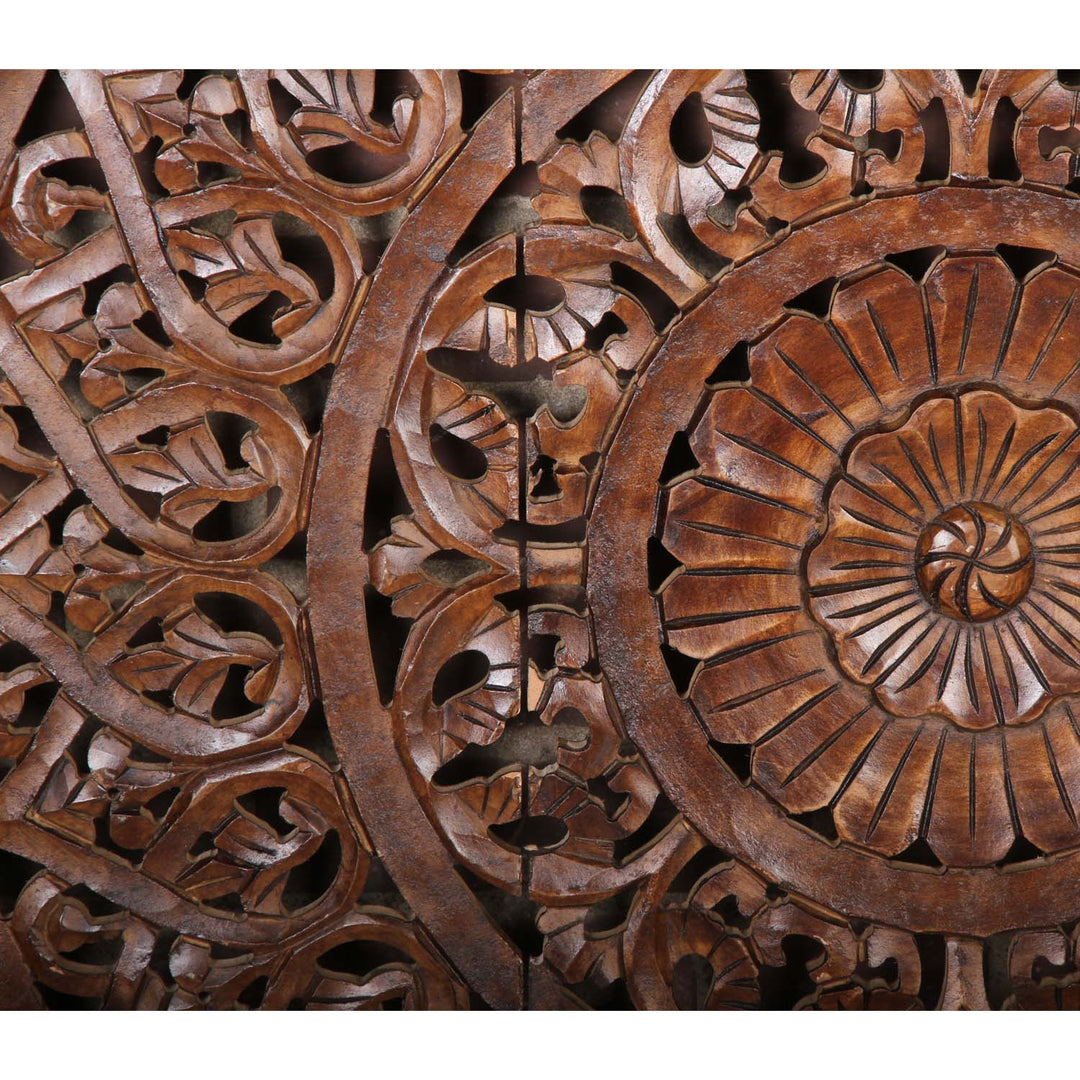 Indisches Holz Mandala Hossam
