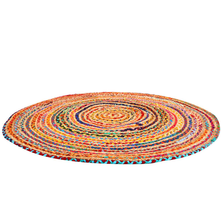 Jute Teppich Tamani bunt