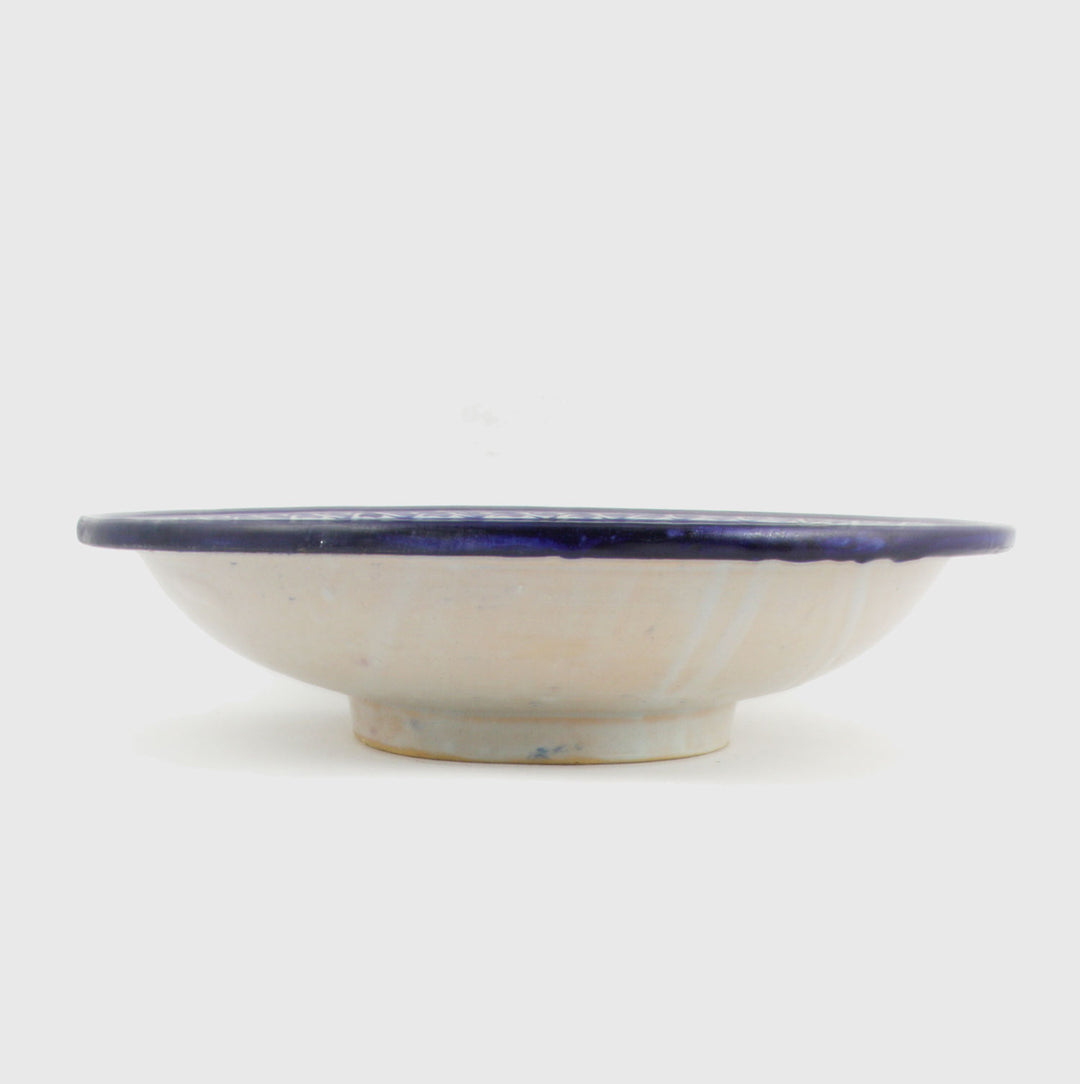 bol en céramique peint à la main du Maroc F014