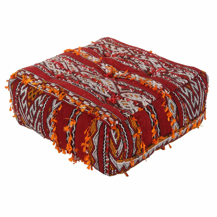 Coussin d'assise marocain kilim