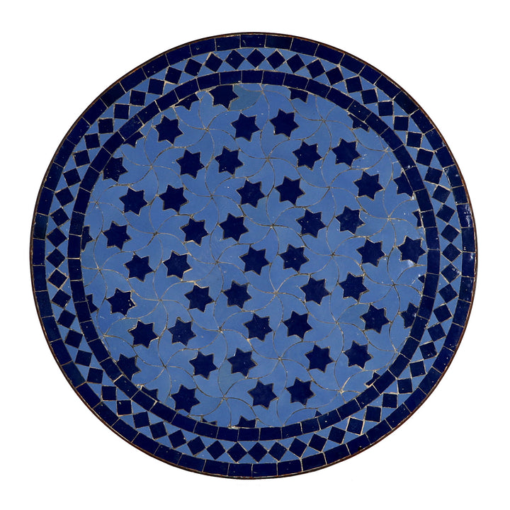 Mosaic table from Morocco - Round -M60-25