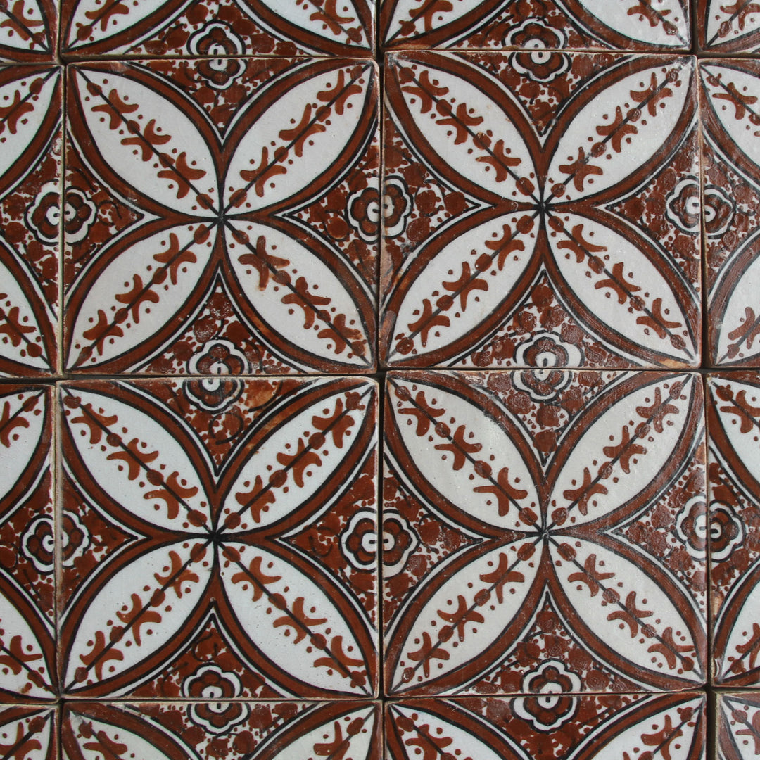 Carrelage peint à la main – Céramique de maison de campagne méditerranéenne