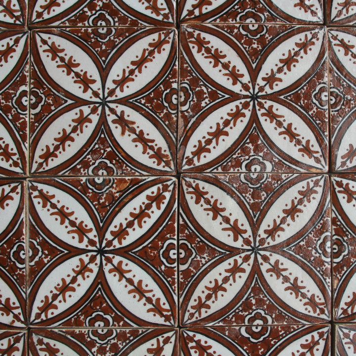 Carrelage peint à la main – Céramique de maison de campagne méditerranéenne