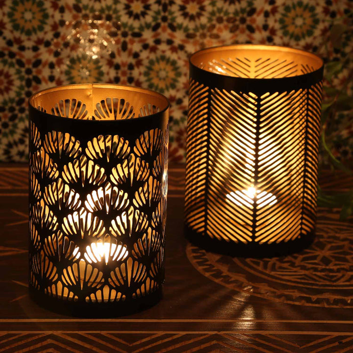 Lanterne orientale Lucca lot de 2