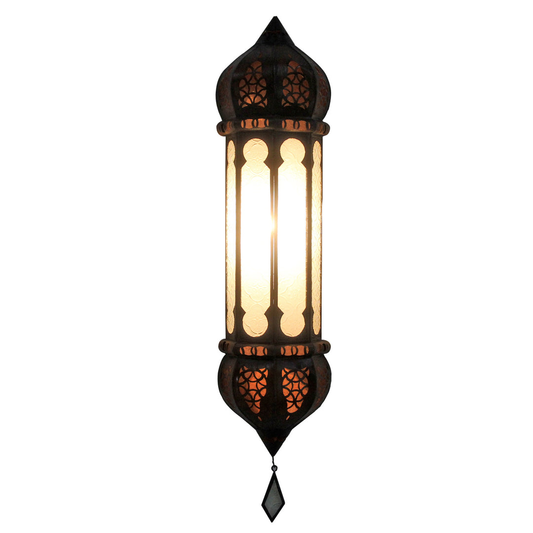 Marokkanische Wandlampe Ruya Weiß